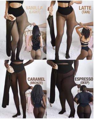 Magic Fleece Lined Leggings - New Compression Band & One Sim Option