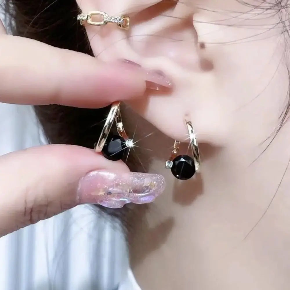 Elevate Your Style and Wellness with Lymphatic Magnetotherapy Dangle Earrings for Weight Loss and Detoxification