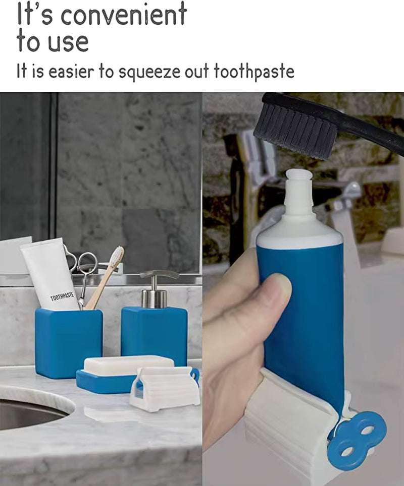 Revolutionary Toothpaste Squeezer - Effortless Clip-On Device for Maximum Tube Efficiency in Your Bathroom
