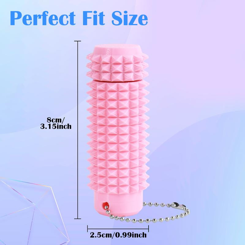 Pain Stim Fidget, Pocket Mini Fidget Toy for Adults,3D Printed Venting Key Pendant, Spiky Grippie Stim Keychain for Anxiety Relief, Positive, Rotate Adults Spiky Sensory Toys， Novelty Gifts for Friends